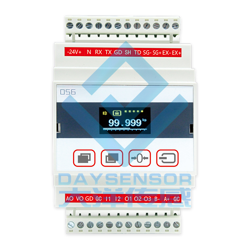 D056 抗干擾稱重顯示變送器測力信號放大器485通信